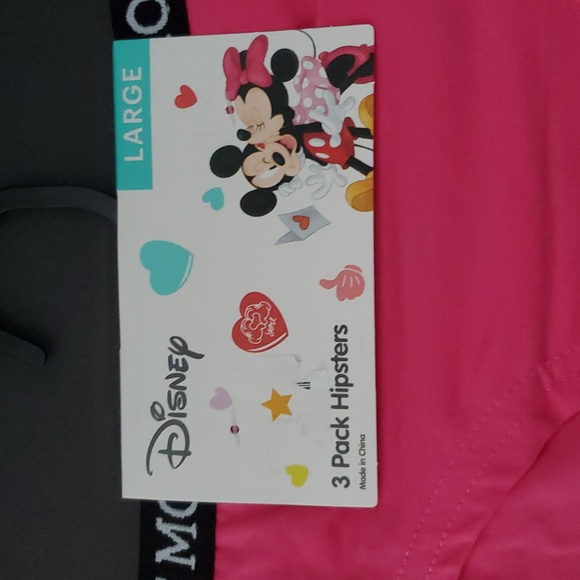 Disney NWT Pink and Gray Underwear Size L Adult - Picture 4 of 6